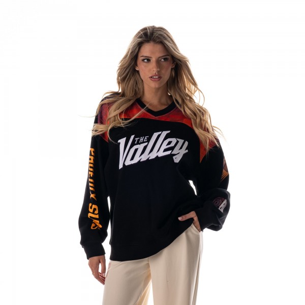 Кофта Phoenix Suns The Wild Collective Wo2025/26 City Edition Oversized French V-Neck - Black