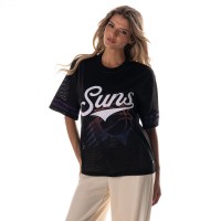 Футболка Phoenix Suns The Wild Collective Unisex 2025/26 City Edition Boxy Mesh Jersey - Black