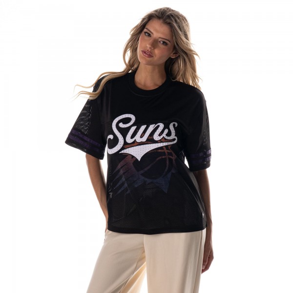 Футболка Phoenix Suns The Wild Collective Unisex 2025/26 City Edition Boxy Mesh Jersey - Black