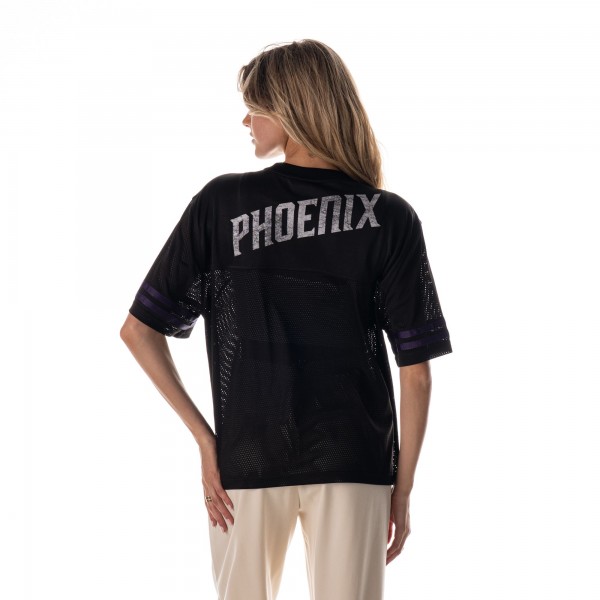 Футболка Phoenix Suns The Wild Collective Unisex 2025/26 City Edition Boxy Mesh Jersey - Black