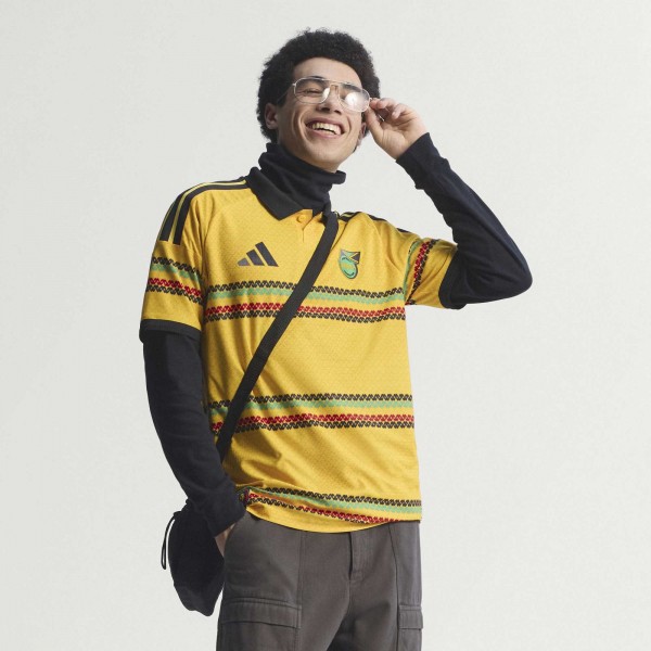 Джерси Jamaica National Team adidas 2026 Home On-Field Authentic - Yellow