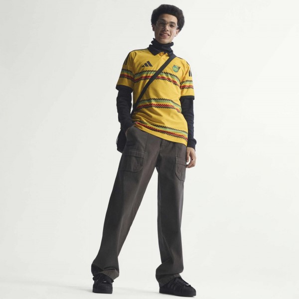 Джерси Jamaica National Team adidas 2026 Home On-Field Authentic - Yellow