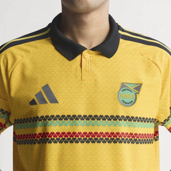 Джерси Jamaica National Team adidas 2026 Home On-Field Authentic - Yellow