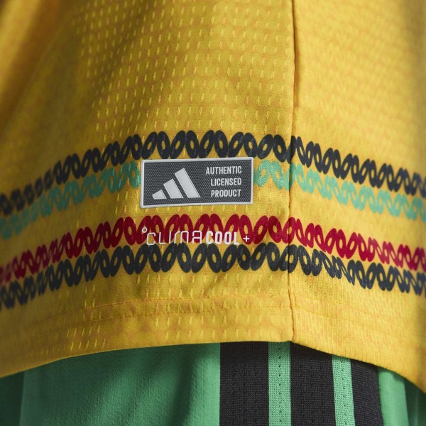 Джерси Jamaica National Team adidas 2026 Home On-Field Authentic - Yellow