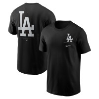 Los Angeles Dodgers Nike Black Bar Loading T-Shirt