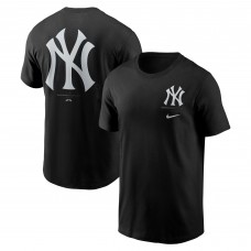 New York Yankees Nike Black Bar Loading T-Shirt