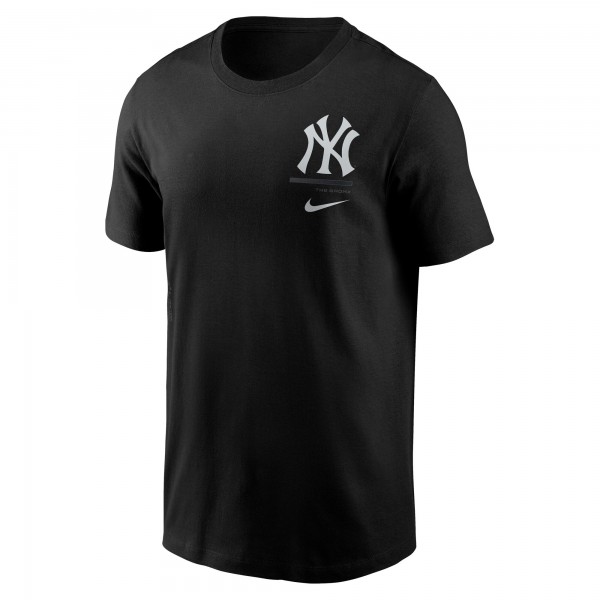 New York Yankees Nike Black Bar Loading T-Shirt