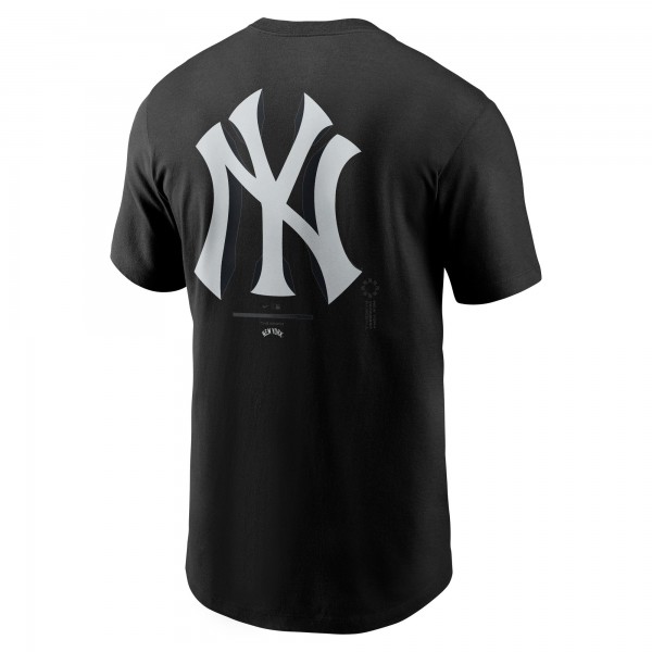 New York Yankees Nike Black Bar Loading T-Shirt