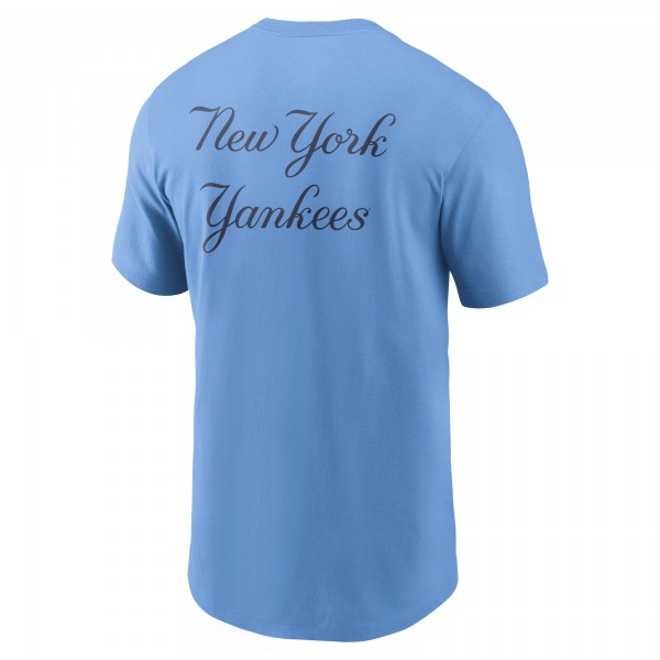 New York Yankees Nike Light Blue Record Shattered T-Shirt