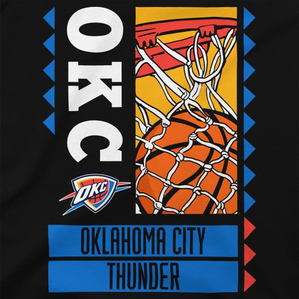 Футболка Oklahoma City Thunder Stadium Essentials Black Ballin