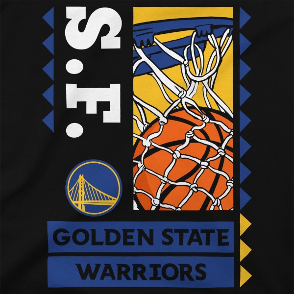 Golden State Warriors Stadium Essentials Black Ballin T-Shirt