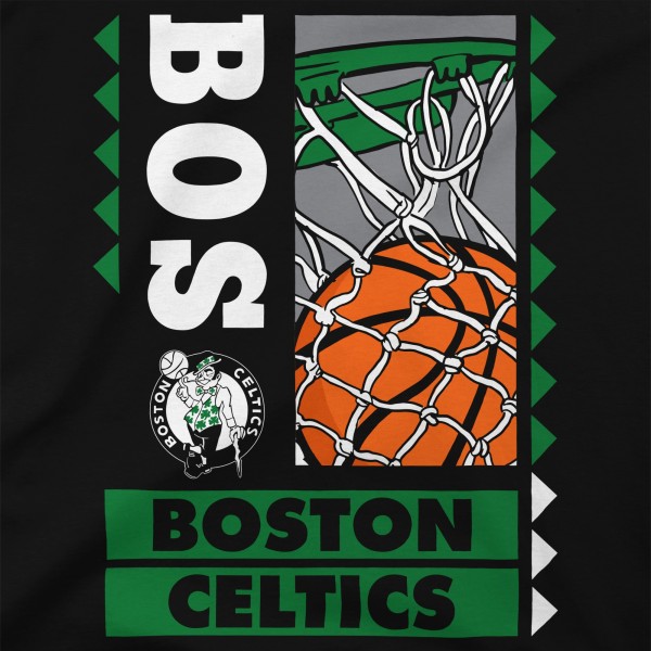 Boston Celtics Stadium Essentials Black Ballin T-Shirt