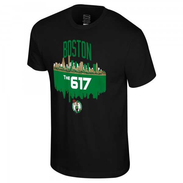 Boston Celtics Stadium Essentials Black Cities T-Shirt