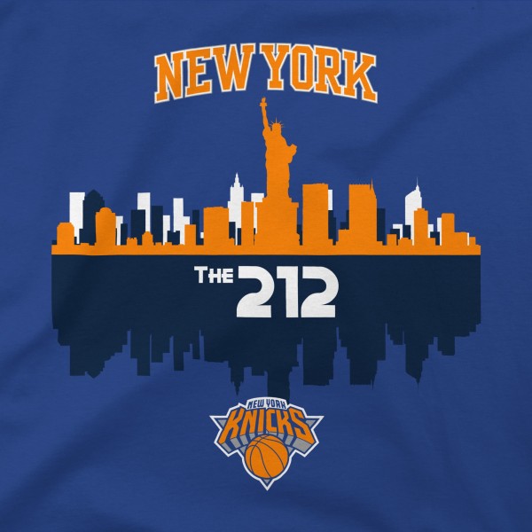 New York Knicks Stadium Essentials Royal Cities T-Shirt