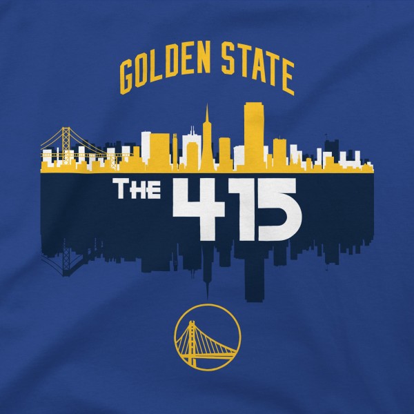 Golden State Warriors Stadium Essentials Royal Cities T-Shirt