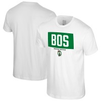 Boston Celtics Stadium Essentials White Crossbar T-Shirt