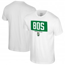 Boston Celtics Stadium Essentials White Crossbar T-Shirt