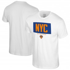 New York Knicks Stadium Essentials White Crossbar T-Shirt