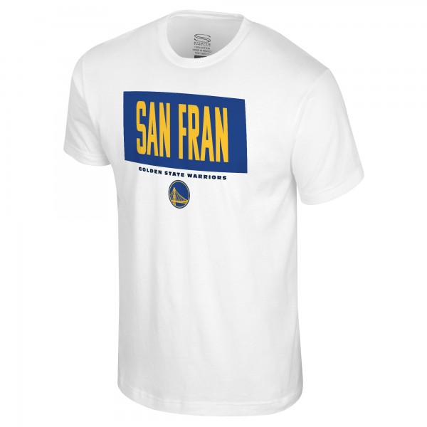 Golden State Warriors Stadium Essentials White Crossbar T-Shirt