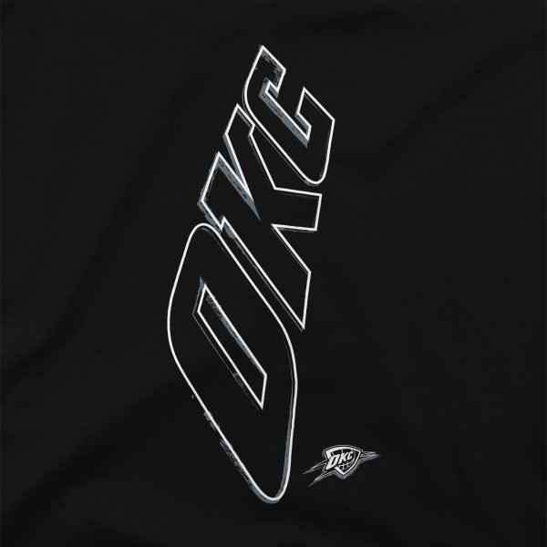 Футболка Oklahoma City Thunder Stadium Essentials Black Mono Element