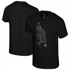 Golden State Warriors Stadium Essentials Black Mono Element T-Shirt