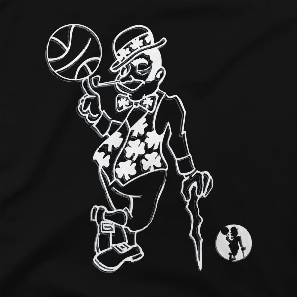 Boston Celtics Stadium Essentials Black Mono Element T-Shirt
