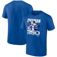 Los Angeles Dodgers Freddie Freeman Royal 350 Career Home Runs T-Shirt