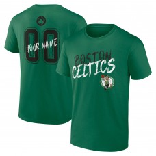 Boston Celtics Kelly Green Hustle Custom T-Shirt