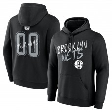 Толстовка Brooklyn Nets Black Hustle Custom