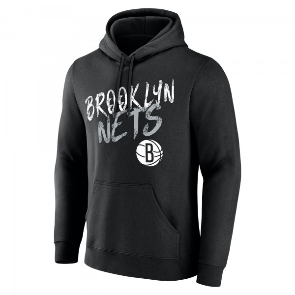 Толстовка Brooklyn Nets Black Hustle Custom