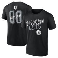 Brooklyn Nets Black Hustle Custom T-Shirt