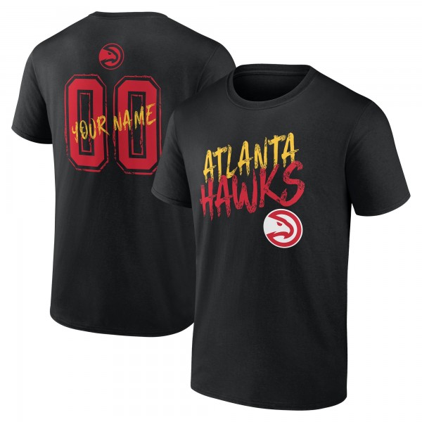 Футболка Atlanta Hawks Black Hustle Custom