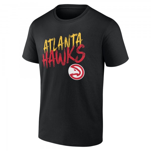 Футболка Atlanta Hawks Black Hustle Custom