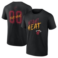 Именная футболка Miami Heat Black Hustle