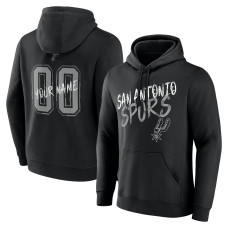 Именная толстовка San Antonio Spurs Black Hustle