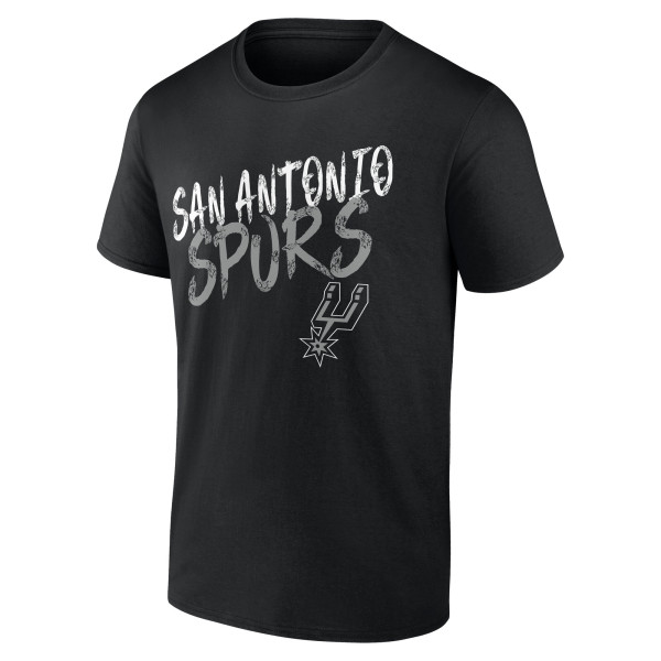 Именная футболка San Antonio Spurs Black Hustle