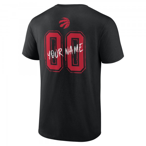 Toronto Raptors Black Hustle Custom T-Shirt
