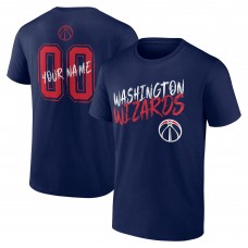 Washington Wizards Navy Hustle Custom T-Shirt