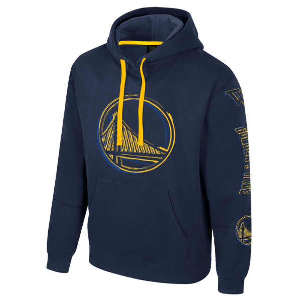 Unisex Golden State Warriors Stadium Essentials Navy Elementized Pullover Hoodie
