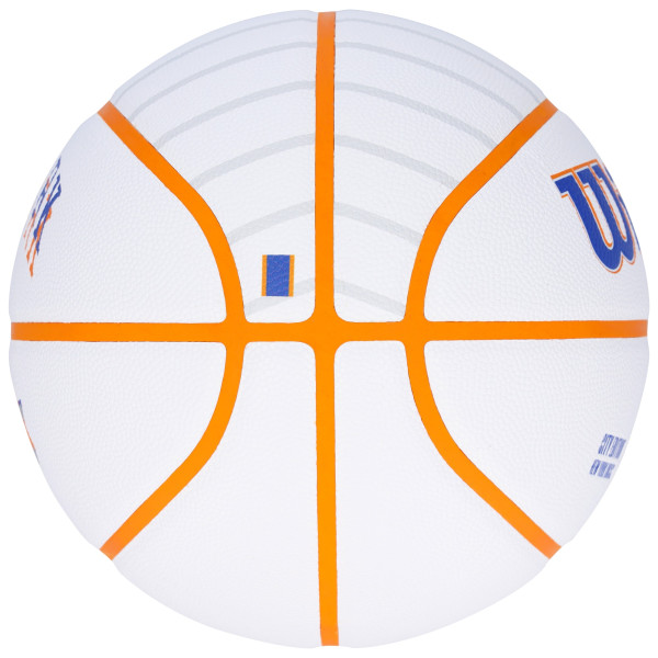 Мяч с автографом Carmelo Anthony New York Knicks Fanatics Authentic Wilson 2024-25 City Edition Collector