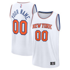 Именная джерси New York Knicks Fanatics White Fast Break - Association Edition