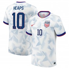 Джерси Lindsey Heaps USWNT Nike 2025 Home Replica Player - White