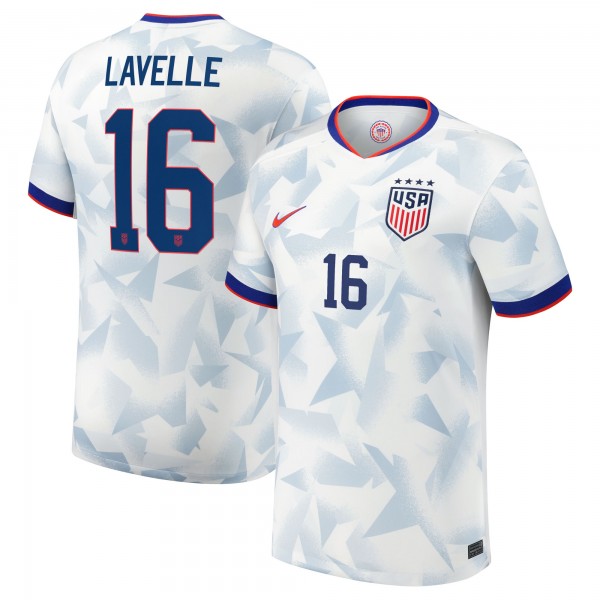 Джерси Rose Lavelle USWNT Nike 2025 Home Replica Player - White