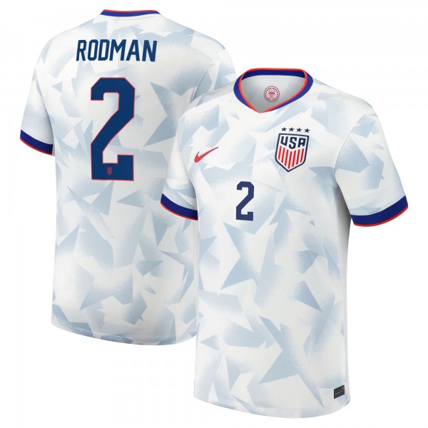 Джерси Trinity Rodman USWNT Nike 2025 Home Replica Player - White
