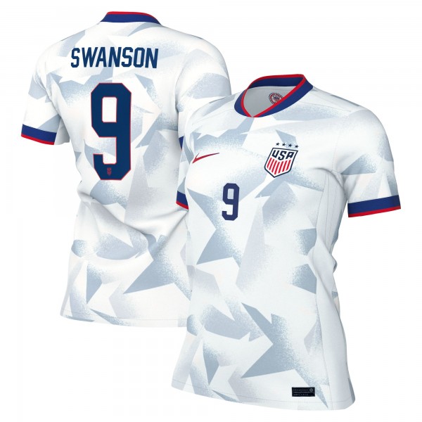 Джерси Mallory Swanson USWNT Nike Wo2025 Home Replica Player - White