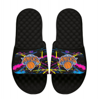Unisex New York Knicks ISlide x Staycool Black Slide Sandals