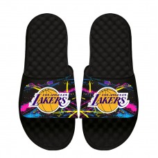 Unisex Los Angeles Lakers ISlide x Staycool Black Slide Sandals