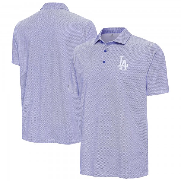 Los Angeles Dodgers Antigua Royal/White Pave Polo