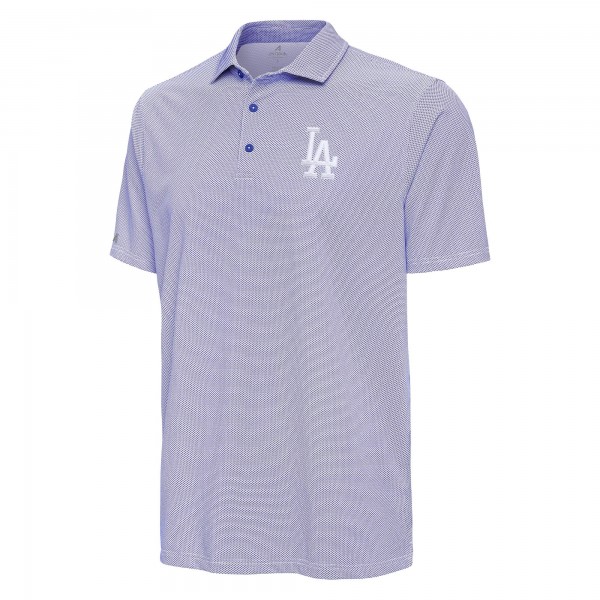 Los Angeles Dodgers Antigua Royal/White Pave Polo
