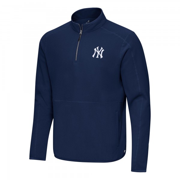 New York Yankees Antigua Navy Step Up Quarter-Zip Pullover